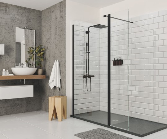 Douche à l'italienne